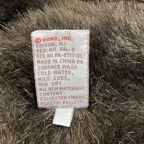 🍄 GUND Stuffed Brown Bear #43214 - Picture 11 of 13